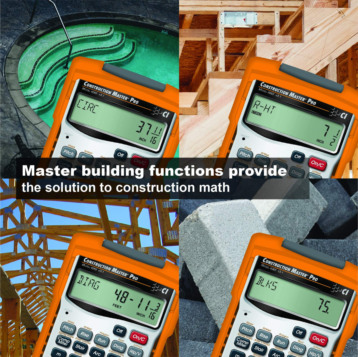 Construction Calculator with Trig Tool N83799
