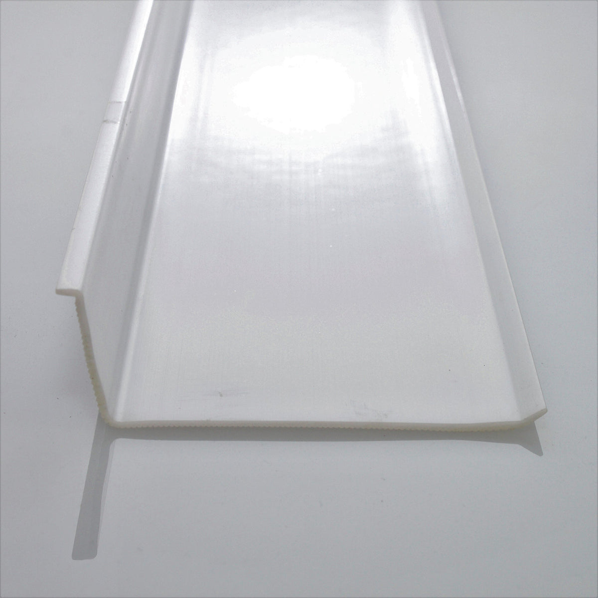 White Ribbed Acrylic Diffuser (L-Shaped, 24") Y80020